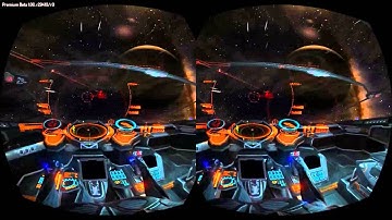 Elite Dangerous combat example with oculus rift