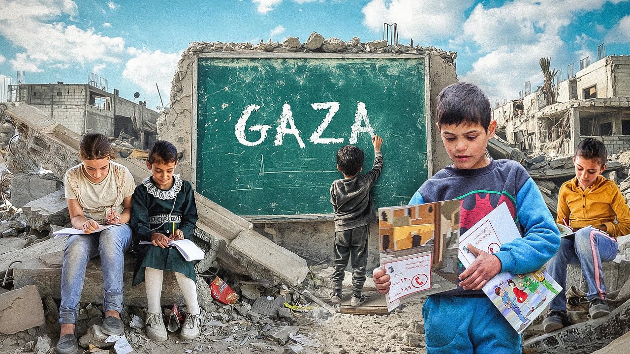 La scuola sotto le bombe: com’è crescere nella Striscia di Gaza?