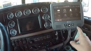 #328 Installing New Omnitracs ELD The Life of an Owner Operator Flatbed Truck Driver Vlog
