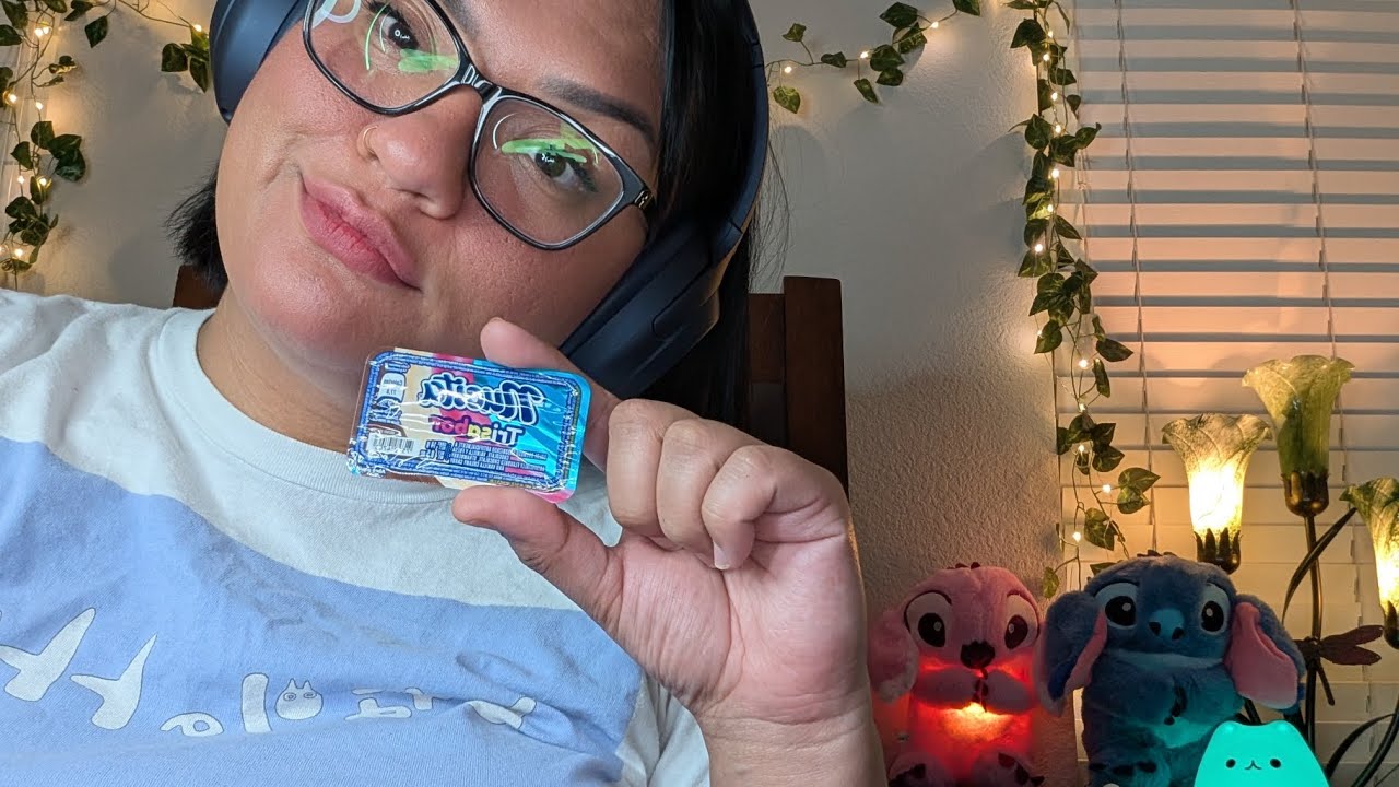 ASMR Eating Nucita and Tamarind Lollipop 🍭! 🥰🤤💕