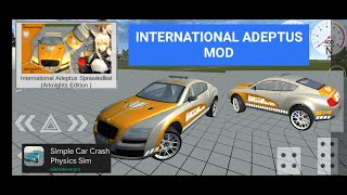 INTERNATIONAL ADEPTUS WITH SKIN MOD FOR SCCPD | SIMPLE CAR CRASH PHYSICS SIMULATOR | MODS | screenshot 2