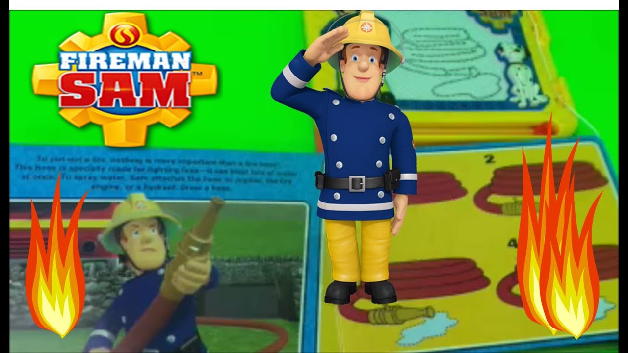 Best Fireman Sam Coloring Page  Turkau