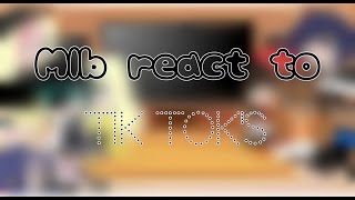 ♦️✨|| MLB REACT TO TIK TOK'S || MLB || GACHA CLUB ||✨♦️