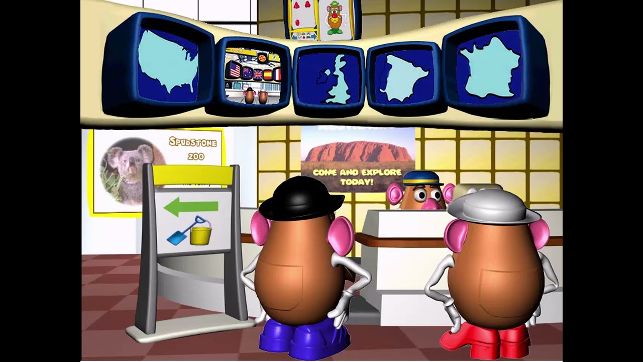 Полное прохождение игры «Мистер и миссис Картофельная Голова отправляются в отпуск»