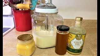 The Best Way to Preserve Butter | Making Ghee from Raw Cream