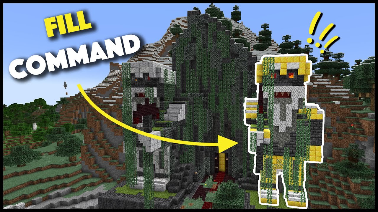 Build Faster With the Fill Command in Minecraft Java and Bedrock [1.19