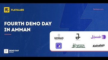🔴 We’re LIVE at Flat6Labs Fourth Demo Day in Amman! 🇯🇴⚡