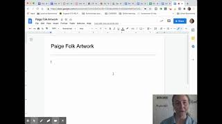 Make a Google docs portfolio