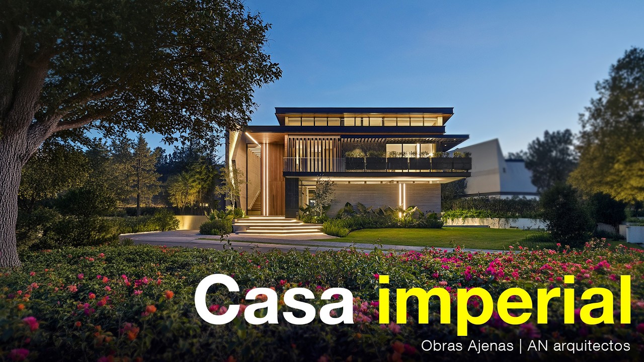 Casa Imperial de Tres Niveles con Sótano y Cochera | AN arquitectos