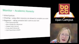 College Success Skills Module 8 - Monitor Academic Honesty