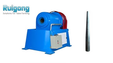 Whole steps to process a manual tube tapering machine