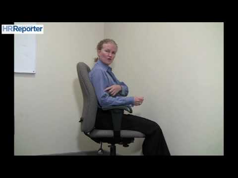 How to fine tune an office chair to be ergonomic