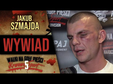 Jakub Szmajda po zdobyciu pasa organizacji Krwawy-Sport: Patryk Hebel to strasznie mocarny zawodnik