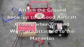 Check the Timing on aircraft Magnetos