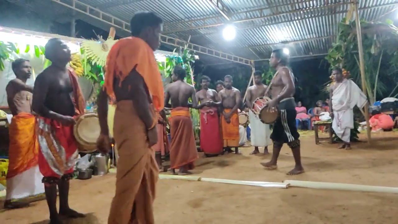 Panjurli thodengal and varnara panjurli.thodangal.at nellinja house koladari ashok majal and girish