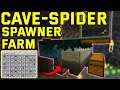 EASY Cave Spider Spawner Farm Bedrock 1.20+  (Bedrock/Ps4/Xbox/Mcpe)