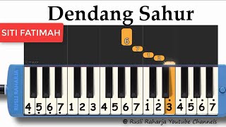 dendang sahur Siti Fatimah ya Allah not pianika