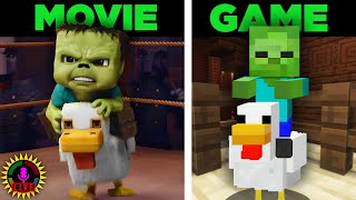 Recreating the BEST VIRAL Minecraft Movie Moments