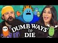 DUMB WAYS TO DIE GAME (Adults React: Gaming)