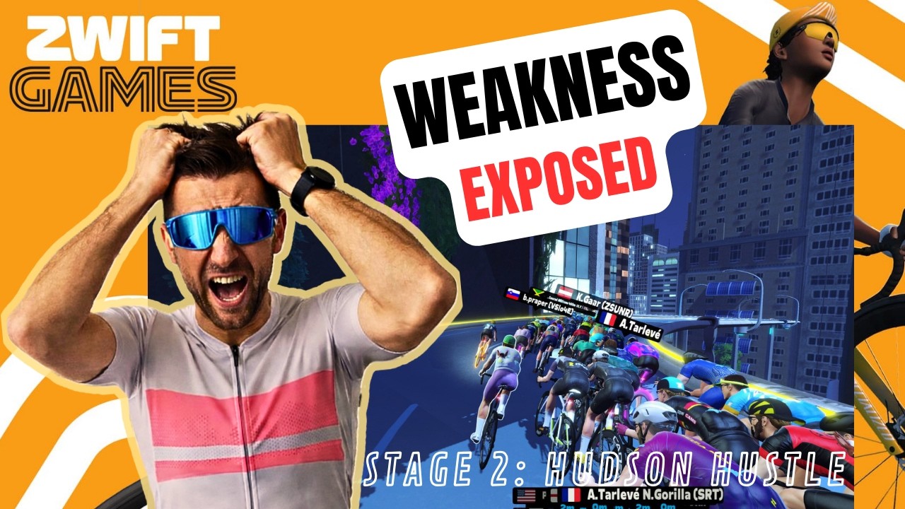 Zwift Games 2026, 2-й этап - Hudson Hustle | Hudson Hustle: разоблачение моего спринта...