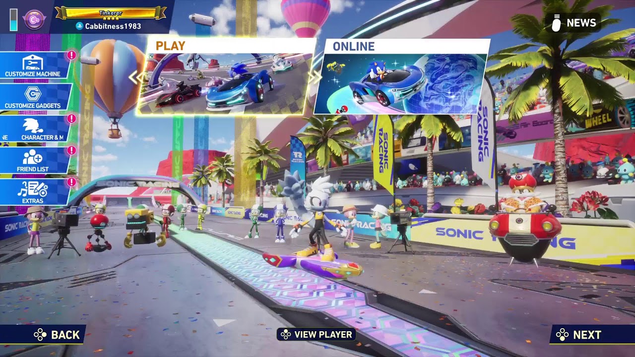 LETS TALK JOHNNY CAGE  | SONIC RACING CROSSWORLDS