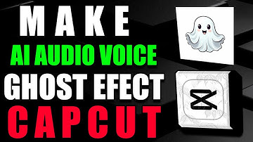 Capcut - How To Make Ai Audio Voice Ghost Effect Tutorial (2025)