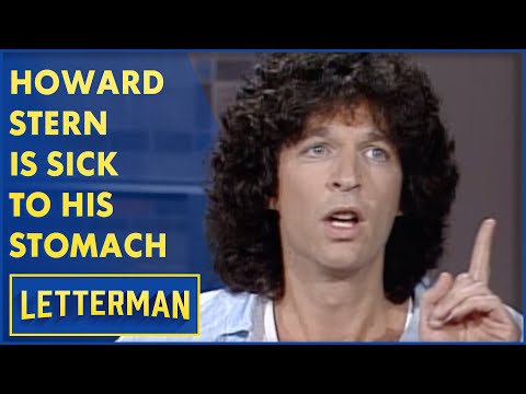 Howard Stern Is Sick Of Everyone | Letterman