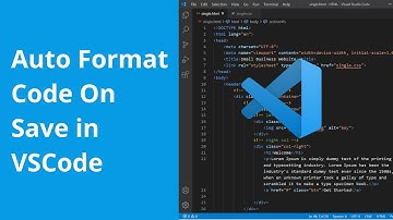 Auto Format Code On Save In Visual Studio Code
