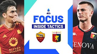 Dybala and Gudmundsson: a deep dive | Inside Tacticts | Roma-Genoa | Serie A 2023/24