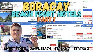 BORACAY VLOG 2024 | PART 1: BEACHFRONT HOTELS in BORACAY 2024 | WHERE TO STAY in BORACAY (Part 1:2)