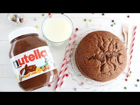 TartaFantasía: Bizcocho de Nutella
