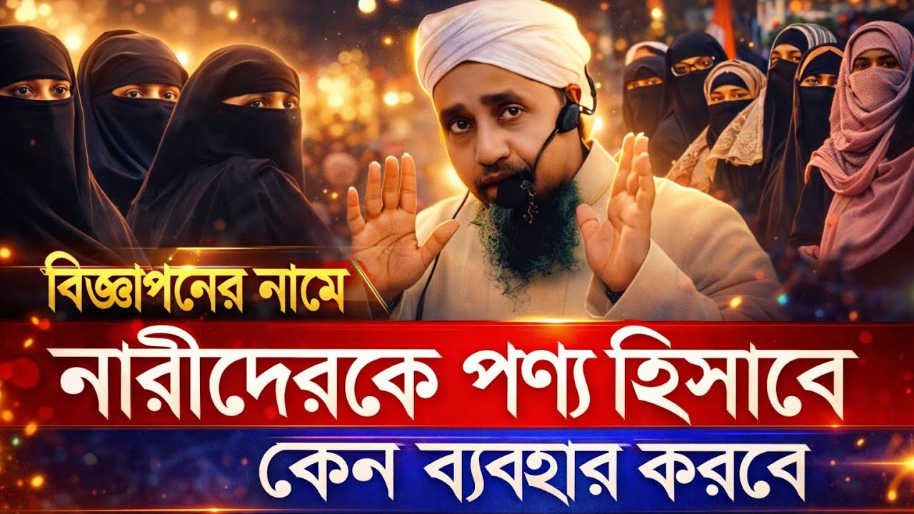নারীকে পণ্য বানানোর সংস্কৃতি-কোথায় যাচ্ছে সমাজ? মুফতি আব্দুল মালেক হাফিঃ | Mufti Abdul Malek Saheb 