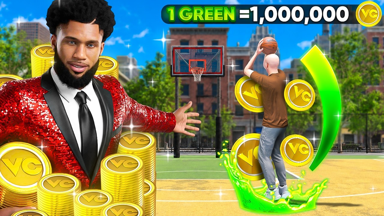 NBA 2K27 But Every GREEN JUMPSHOT = 1 MILLION VC!
