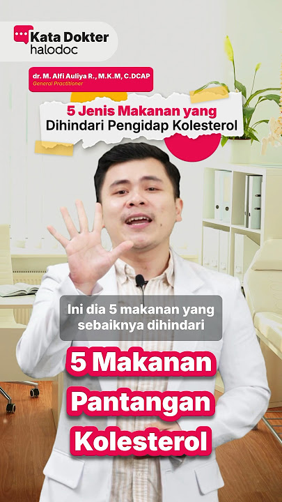 5 Makanan Pantangan Kolesterol
