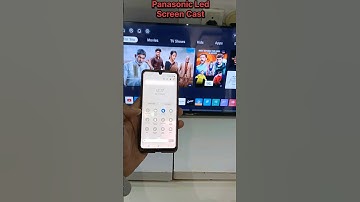 Panasonic Led Tv Cast Screen Option || Screen mirroring In Panasonic smart led tv #screencast