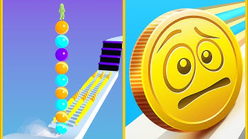 Stack Rider Vs Coin Rush : All Levels Gameplay - New Update Android, iOS #1
