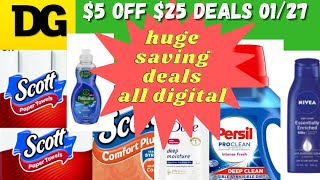 Dollar General 5 off 25 all digital deals | huge savings