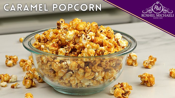 Homemade Microwave Caramel Corn - Gemma's Bigger Bolder Baking