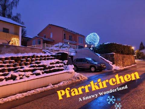 A Snowy Wonderland || Frozen Pfarrkirchen ,Germany 🇩🇪