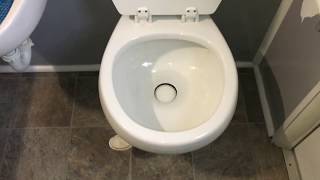 🚽 bathroom tour: Mansfield Toilet at Portable Bathroom at Williamsburg Target