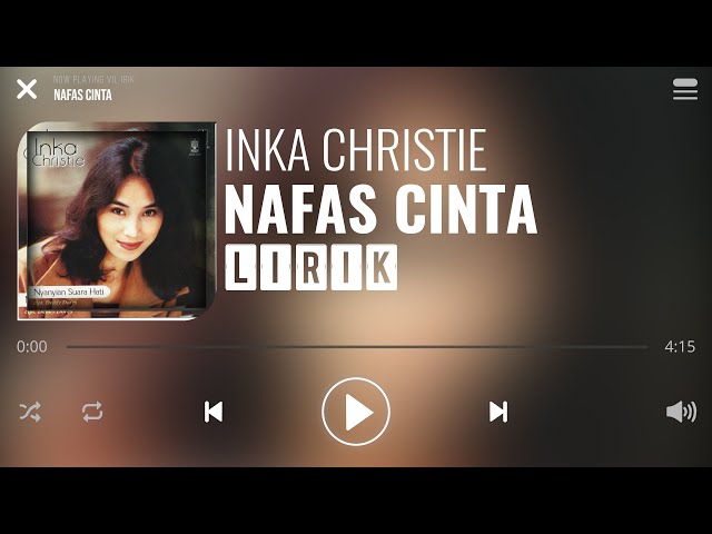 Inka Christie - Nafas Cinta [Lirik] class=