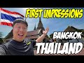 First Impressions of Bangkok, Thailand! 🇹🇭 I Can’t Believe This Is Real!