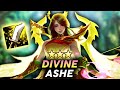DIVINE ASHE 3 ASCENDS AND CARRIES WITH INSANE TRUE DAMAGE!! | Teamfight Tactics