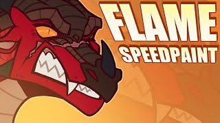 #43 - Flame | WoF Headshot-A-Day | Speedpaint