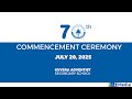 KUYERA ADVENTIST SECONDARY SCHOOL 70TH COMMENCEMENT CLASS OF 2025 KUYERA ADVENTIST SECONDARY SCHOOL 70TH COMMENCEMENT CLASS OF 2025