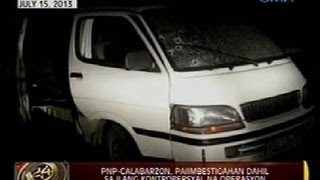 24 Oras Pnpcalabarzon Paiimbestigahan Dahil Sa Ilang Kontrobersyal Na Operasyon