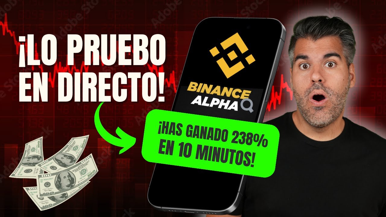 Cómo Ganar Dinero en pocos minutos con Binance Alpha (ESTRATEGIA PASO A ...
