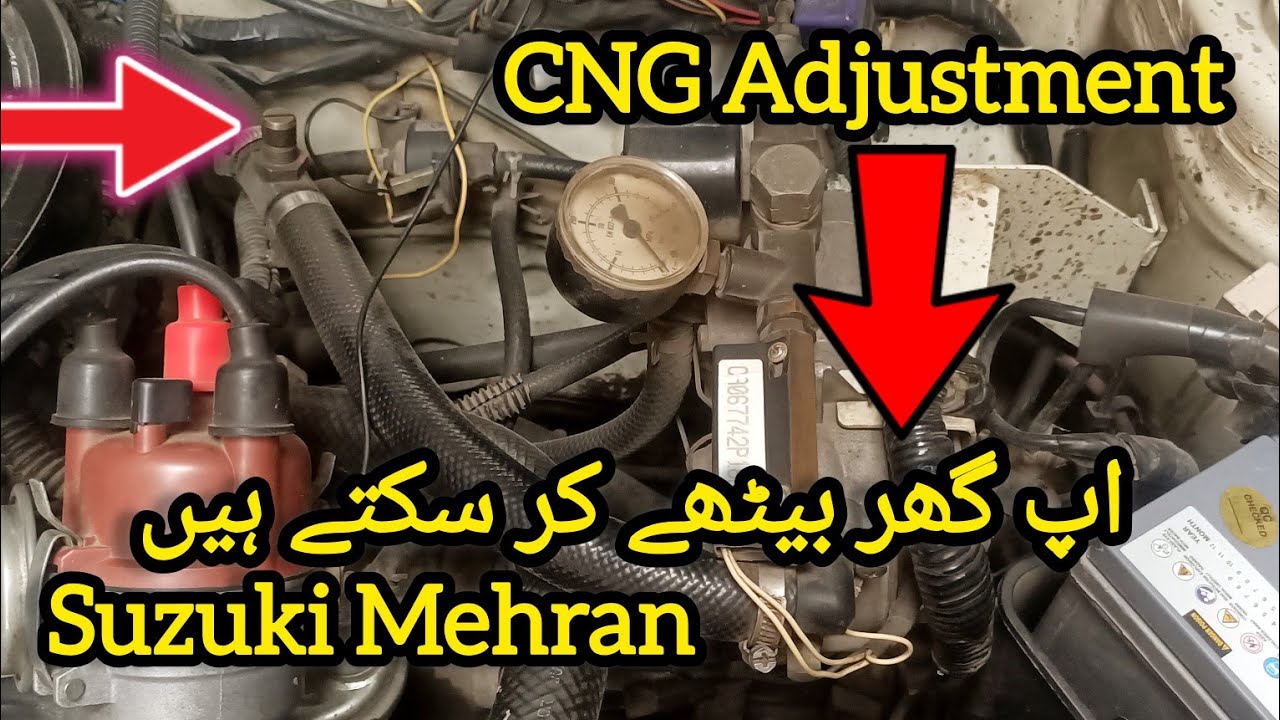 Suzuki Mehran cng Adjustment kaise hoge