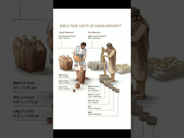 Bible time units of measurement class=