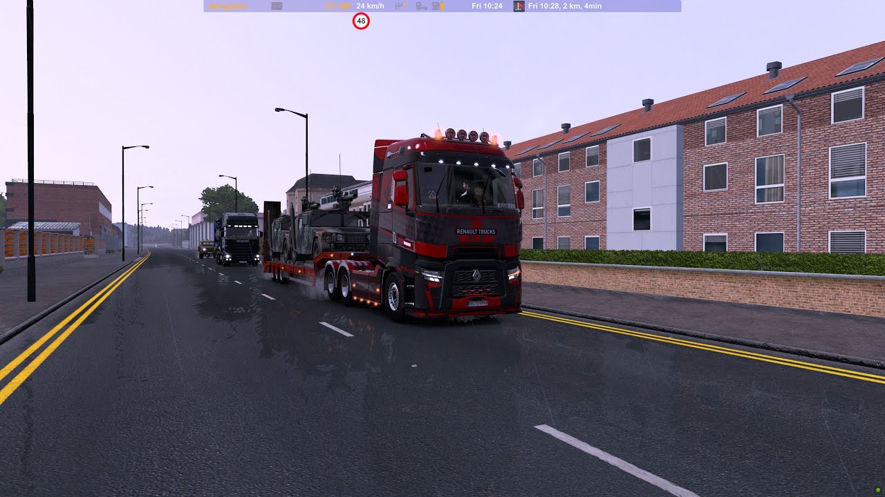 ETS2 1.48.5 MAP COMBO | Renault T Range Evolution DTi13 Sound | (GB ...